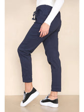 Load image into Gallery viewer, Carmen Magic Plain Trousers - Navy