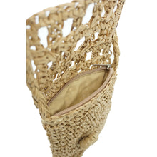 Load image into Gallery viewer, Lilou Small Cross Body Straw Bag - Natural