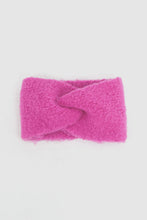 Load image into Gallery viewer, Bekka Twist Soft Knitted Headband - Hot Pink