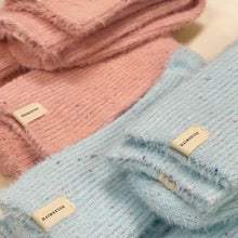 Load image into Gallery viewer, Fluffy Sprinkles Cosy Cotton Blend Socks - Blue Confetti