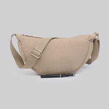 Load image into Gallery viewer, Jessie Rounded Canvas Bag - Camel