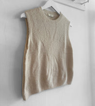 Load image into Gallery viewer, Anaïs Alpaca Wool Blend Round Neck Tank Top - Taupe