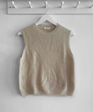 Load image into Gallery viewer, Anaïs Alpaca Wool Blend Round Neck Tank Top - Taupe