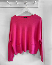 Load image into Gallery viewer, Elsa Two Pocket Jumper - Giorga Pink