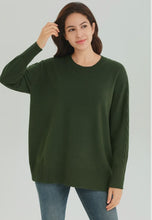 Load image into Gallery viewer, Freda Cable Knit Jumper - Khaki
