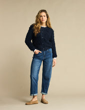 Load image into Gallery viewer, Red Button Jacket Loops - Indigo