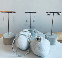 Load image into Gallery viewer, Sterling Silver Ball Hook Earrings