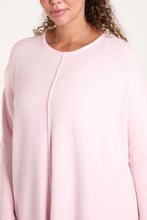 Load image into Gallery viewer, Eva Seam Front Soft Knit Jumper - Baby Pink