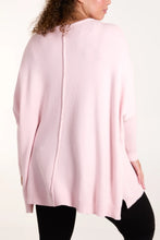Load image into Gallery viewer, Eva Seam Front Soft Knit Jumper - Baby Pink