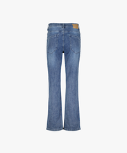 Load image into Gallery viewer, Red Button Colette Wide Leg Denim Jeans - Blue Used Stone