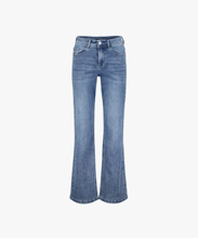 Load image into Gallery viewer, Red Button Colette Wide Leg Denim Jeans - Blue Used Stone