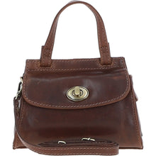 Load image into Gallery viewer, Ashwood Small Leather Grab Bag - Brown