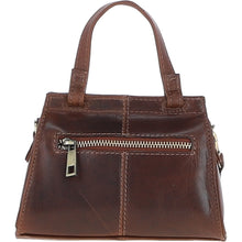 Load image into Gallery viewer, Ashwood Small Leather Grab Bag - Brown