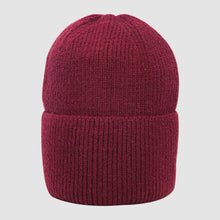 Load image into Gallery viewer, Cara Ribbed Beanie Hat - Berry