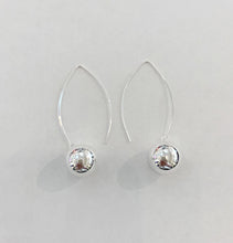 Load image into Gallery viewer, Sterling Silver Ball Hook Earrings