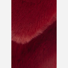 Load image into Gallery viewer, Felicity Palin Faux Fur Scarf - Berry Red