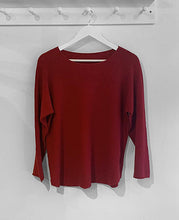 Load image into Gallery viewer, Isabella Soft Knit Jumper - Wine