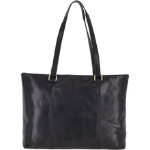 Load image into Gallery viewer, Large Vintage Leather Handbag - Black