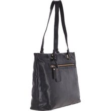 Load image into Gallery viewer, Large Vintage Leather Handbag - Black
