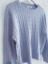 Load image into Gallery viewer, Sara Cable Knit Jumper - Pale Blue