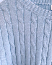 Load image into Gallery viewer, Sara Cable Knit Jumper - Pale Blue