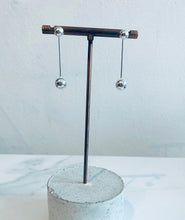 Load image into Gallery viewer, Sterling Silver Small Ball Drop Earrings