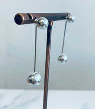 Load image into Gallery viewer, Sterling Silver Small Ball Drop Earrings