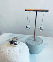 Load image into Gallery viewer, Sterling Silver Ball Hook Earrings