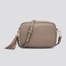 Load image into Gallery viewer, Emma Faux Leather Camera Bag - Gold Metal Hardware