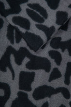 Load image into Gallery viewer, Alexia Oversized Abstract Print Blanket Scarf - Charcoal