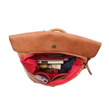 Load image into Gallery viewer, Tessa Woven Backpack - Tan