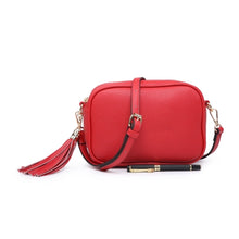 Load image into Gallery viewer, Emma Faux Leather Camera Bag - Gold Metal Hardware