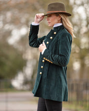 Load image into Gallery viewer, Frimble Emerald Cotton Velvet Pirate Jacket