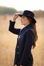 Load image into Gallery viewer, Frimble Navy Rowen Tweed Jacket