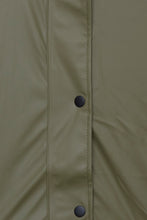 Load image into Gallery viewer, ICHI Tazi Raincoat - Kalamata Green