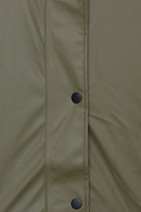 ICHI Tazi Raincoat - Kalamata Green