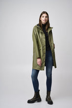 Load image into Gallery viewer, ICHI Tazi Raincoat - Kalamata Green