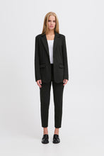 Load image into Gallery viewer, ICHI Kate Cropped Joggers - Black