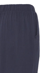ICHI Marrakech Trousers - Total Eclipse