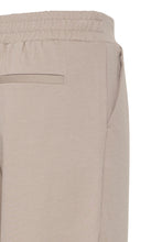Load image into Gallery viewer, ICHI Kate Wide Legged Jersey Cropped Trousers - Fungi