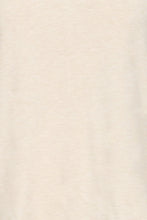 Load image into Gallery viewer, ICHI Rebel Metallic Detail V Neck Tee - Tapioca