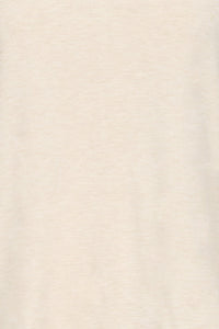 ICHI Rebel Metallic Detail V Neck Tee - Tapioca