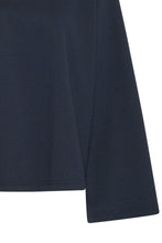 Load image into Gallery viewer, ICHI Kala Long Sleeve Stripe Sweatshirt Top - Total Eclipse