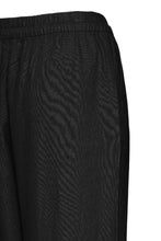 Load image into Gallery viewer, ICHI Linno Barrel Leg Linen Blend Trousers - Black