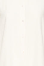Load image into Gallery viewer, ICHI Linno Linen Blend Long Sleeve Shirt - Cloud Dancer