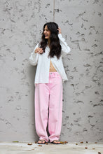 Load image into Gallery viewer, ICHI Linno Linen Blend Long Sleeve Shirt - Cloud Dancer