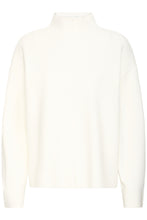 Load image into Gallery viewer, ICHI Ballia Crew Neck Jumper - Cloud Dancer