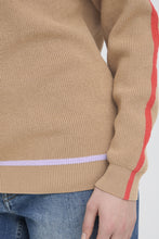 Load image into Gallery viewer, ICHI Boston Turtle Neck Jumper - Sepia Tint