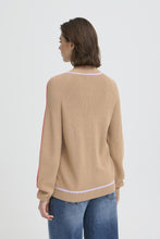 Load image into Gallery viewer, ICHI Boston Turtle Neck Jumper - Sepia Tint