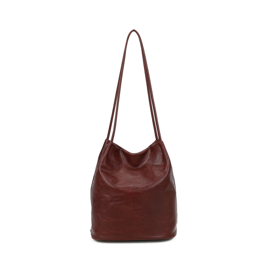 Clarice Tote Bag - Burgundy
